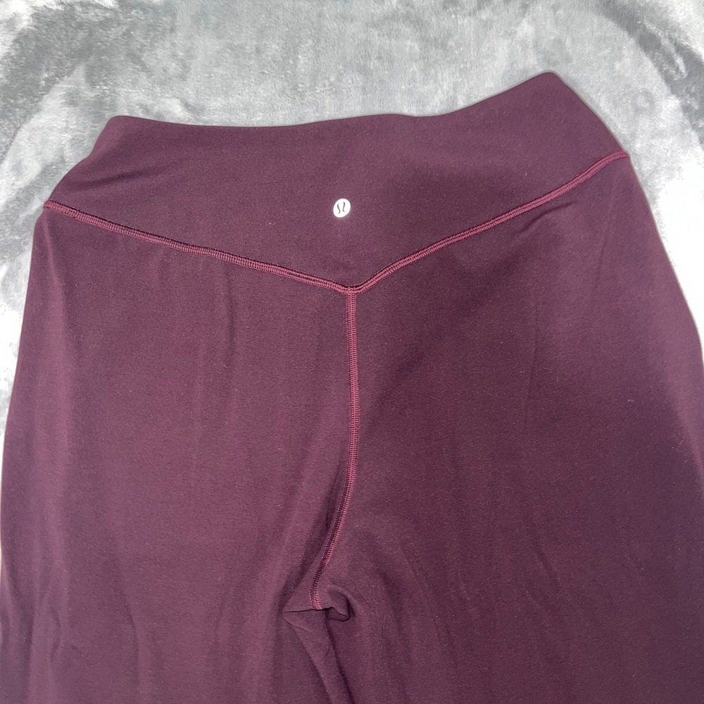Lululemon Size 8 Align High-Rise Jogger 28" Red Merlot Nulu Pants